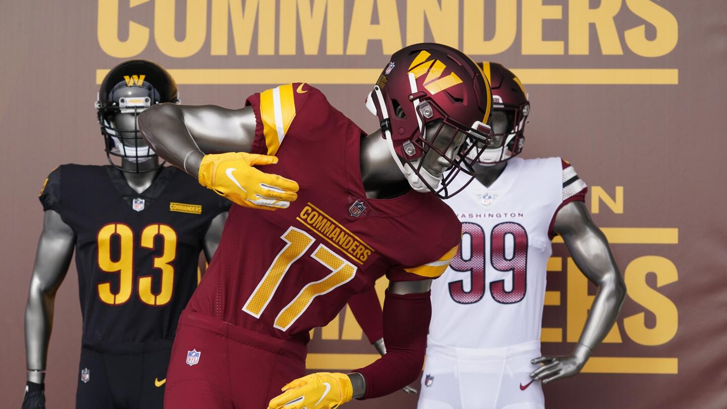 Washington redskins new jerseys hot sale